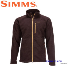 Куртка Simms Rivershed Full Zip Mahogany
